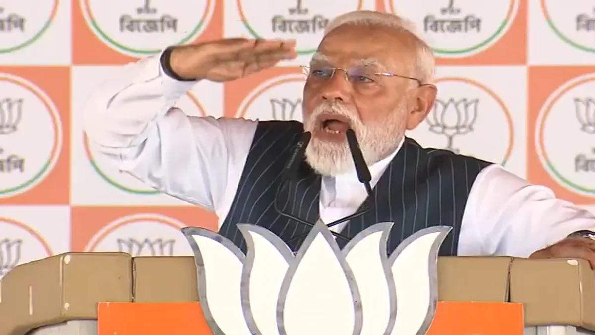 TMC नहीं चाहती कि बंगाल की बेटियां MLA-MP बनें : बांकुड़ा रैली में पीएम मोदी का हमला