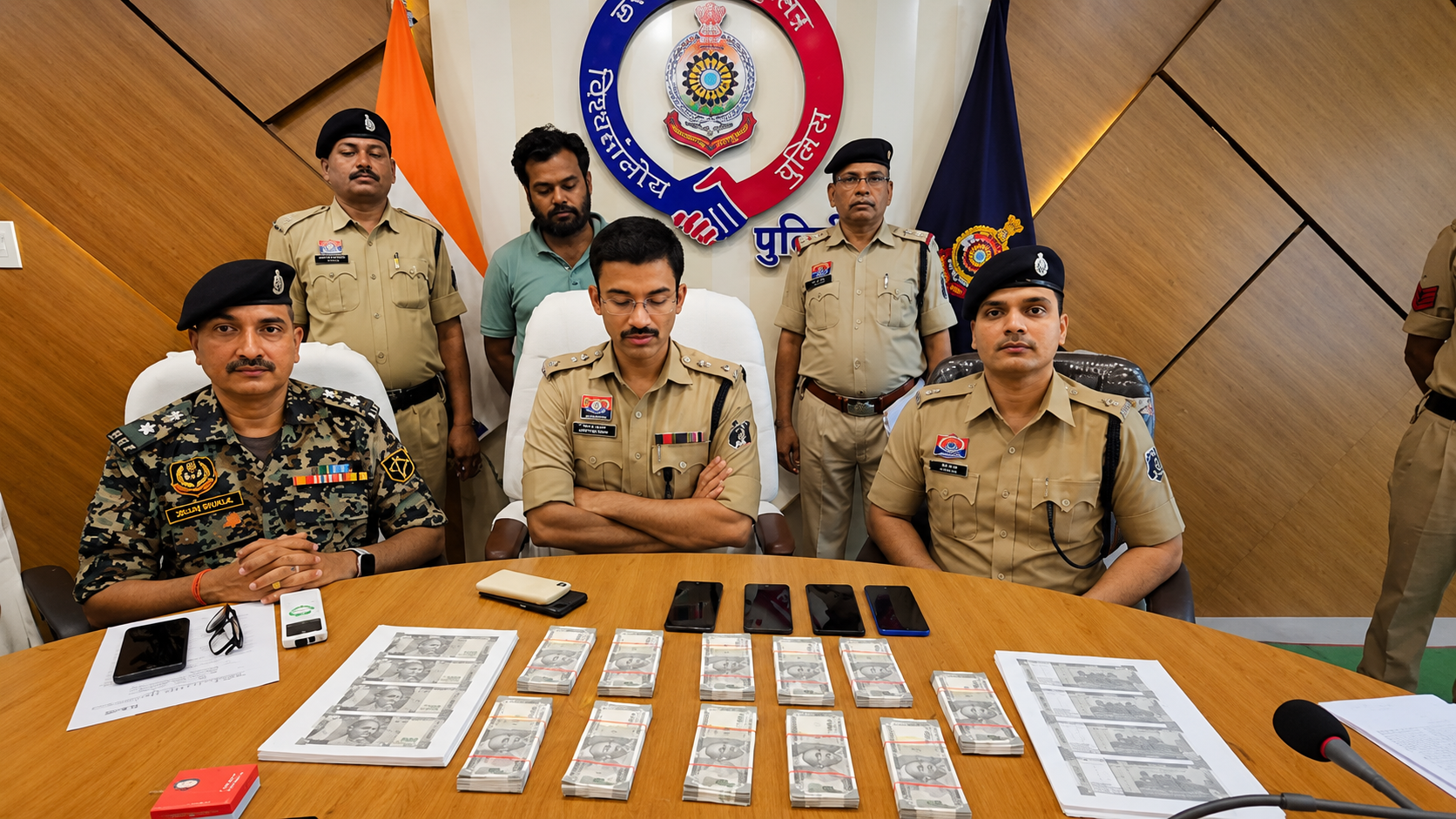 कांकेर में नकली नोट छापने वाले गिरोह का भंडाफोड़, ₹6.5 लाख की जाली करेंसी के साथ आरोपी गिरफ्तार