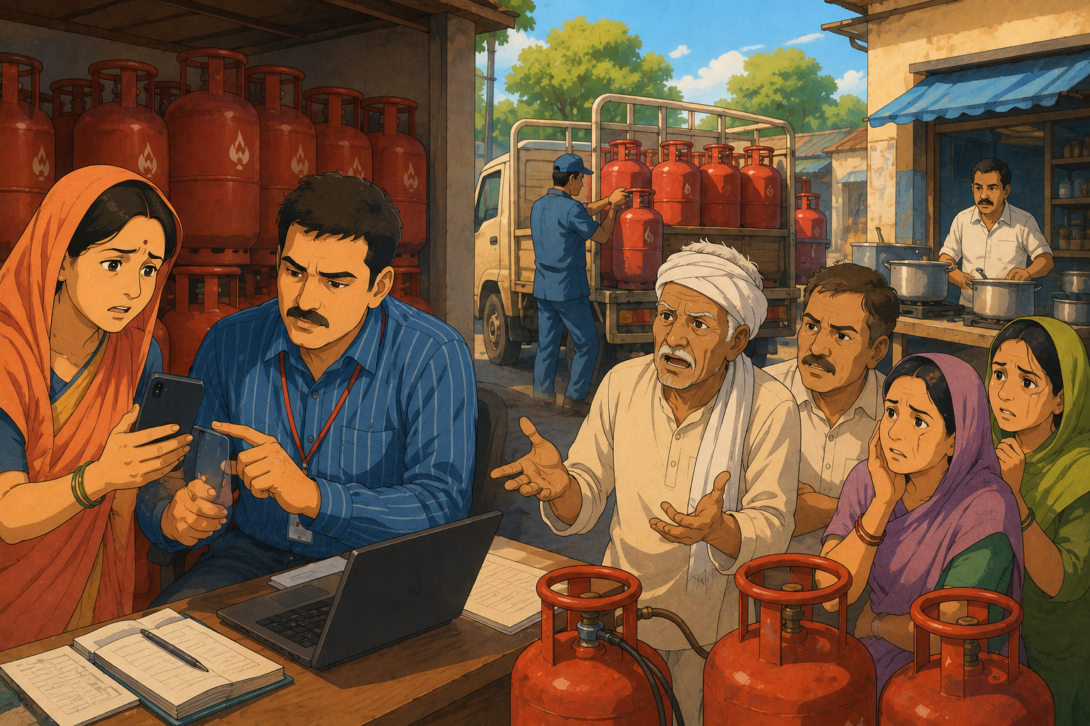 खैरागढ़ में LPG सिलेंडर घोटाले की आशंका, OTP और सब्सिडी आई लेकिन घर नहीं पहुंचा गैस सिलेंडर