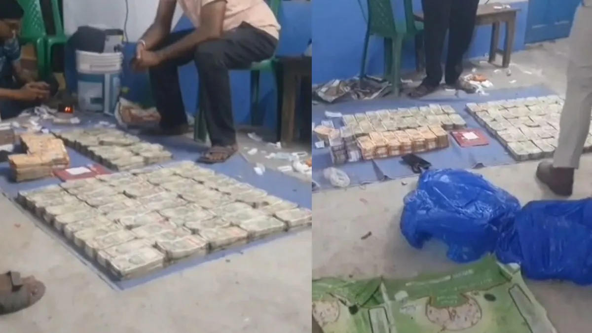 नॉर्थ 24 परगना में TMC नेता के ठिकानों पर छापेमारी, 80 लाख कैश और राहत सामग्री बरामद