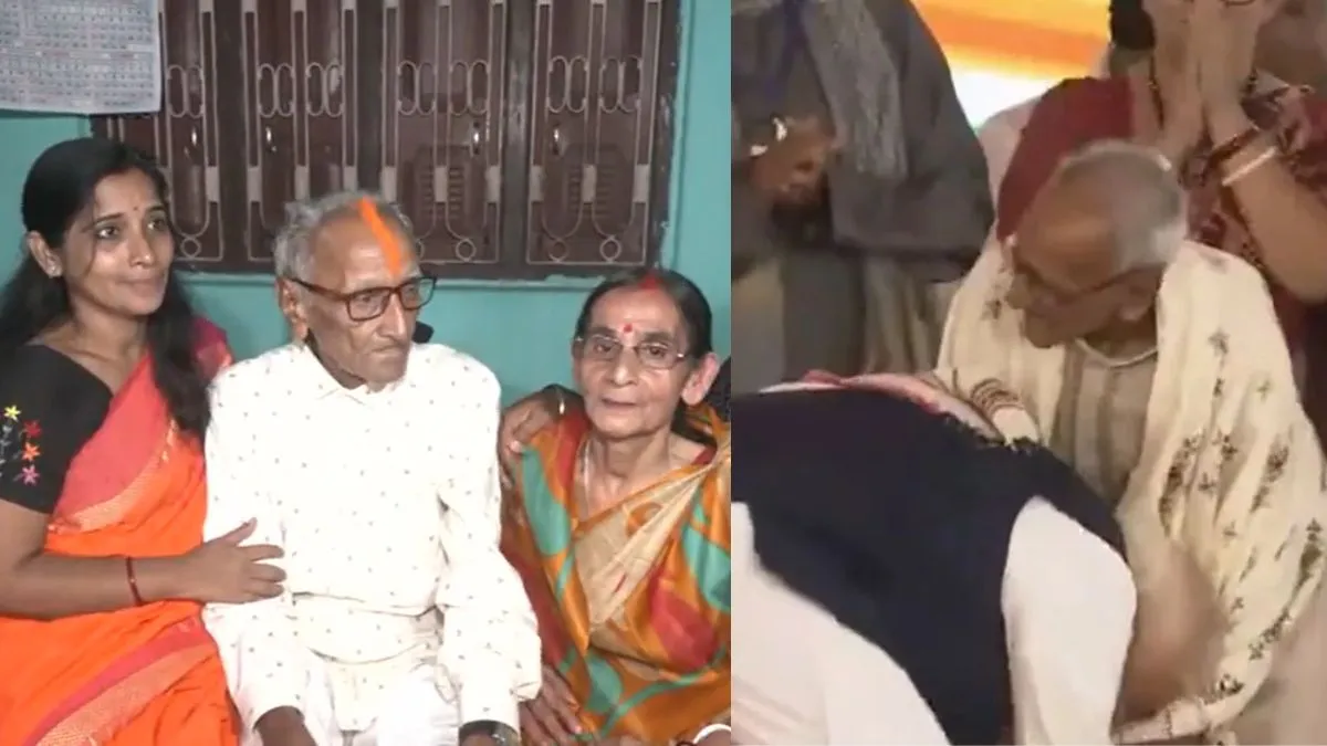 शपथ ग्रहण समारोह में पीएम मोदी ने छुए थे जिन बुजुर्ग कार्यकर्ता के पैर, माखनलाल सरकार ने जताई पश्चिम बंगाल के विकास की इच्छा